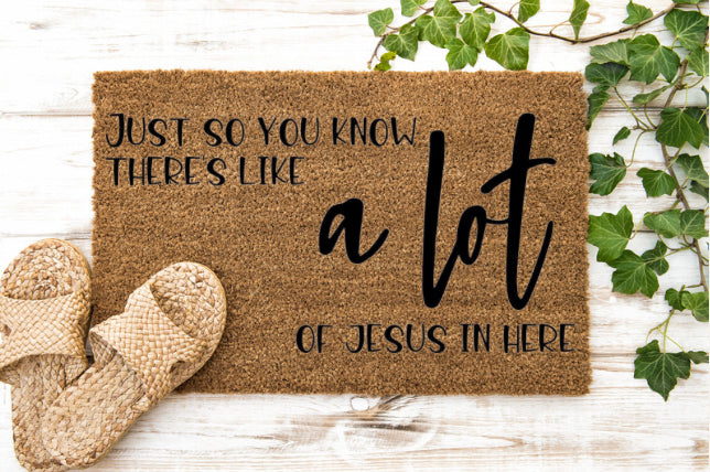 A lot of Jesus